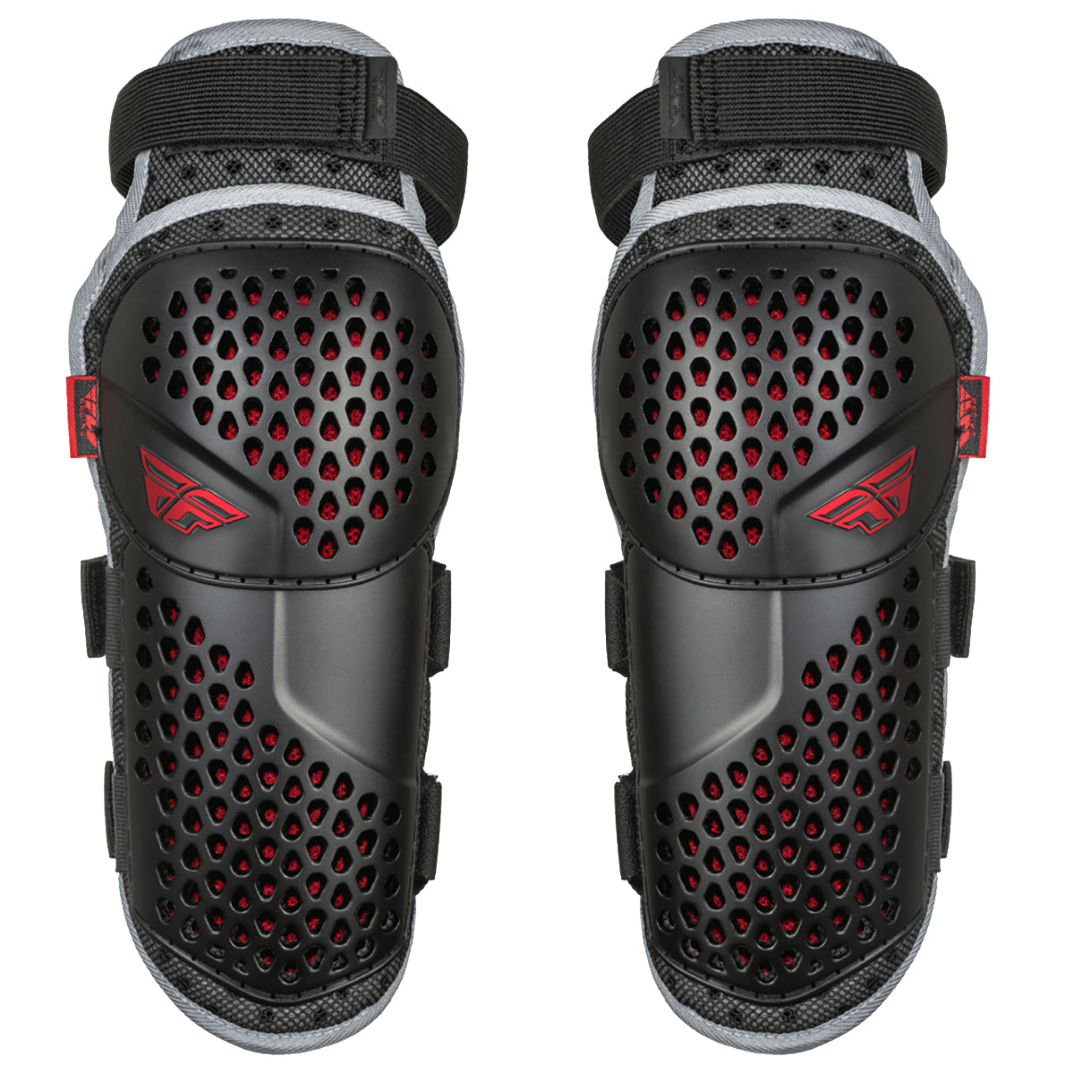 FLY Barricade Flex MX | Enduro Elbow Guards (Black/Red)