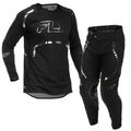 FLY MX Jersey & Pant Kit Deal - Evolution DST Spark (Black/Silver) L/32"