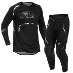 FLY MX Jersey & Pant Kit Deal - Evolution DST Spark (Black/Silver) L/32"