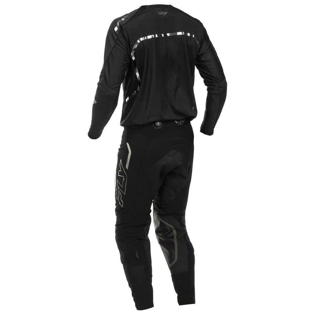FLY MX Jersey & Pant Kit Deal - Evolution DST Spark (Black/Silver) M/32"