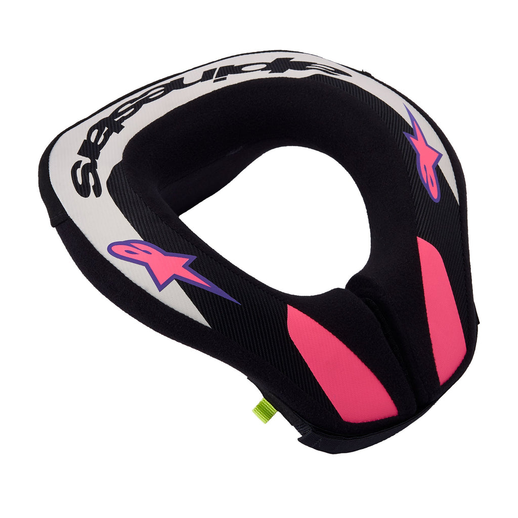 Alpinestars Youth MX | MTB Neck Roll - Sequence (Black/Light Grey/Purple)