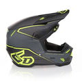 6D ATR-3 FIM02 ZONE MX Helmet (Matte Yellow/Grey)