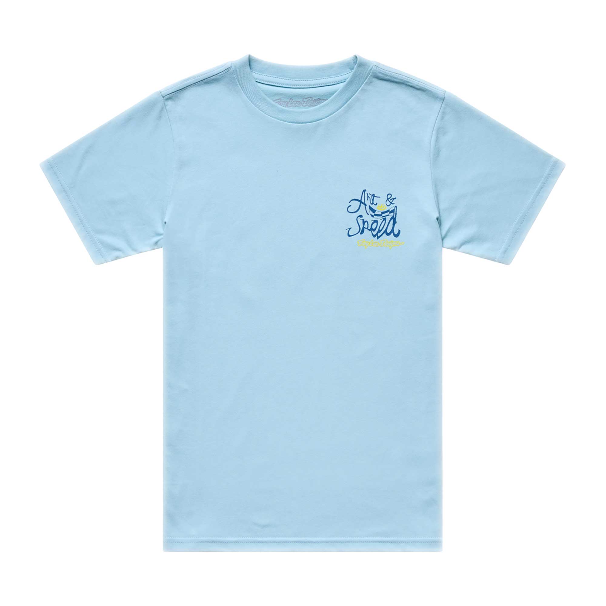 Troy Lee Designs Youth T-Shirt - HERITAGE (Dawn Blue)
