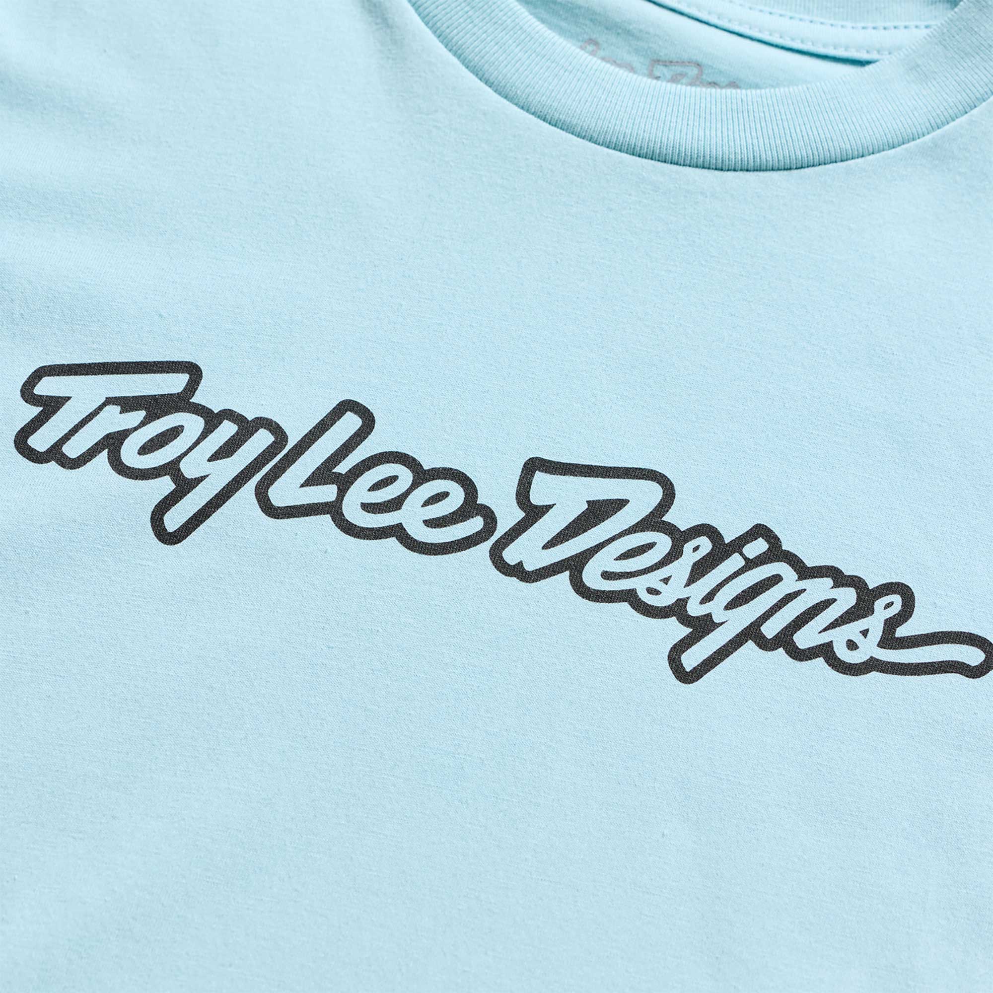 Troy Lee Designs Youth T-Shirt - SIGNATURE (Dawn Blue)
