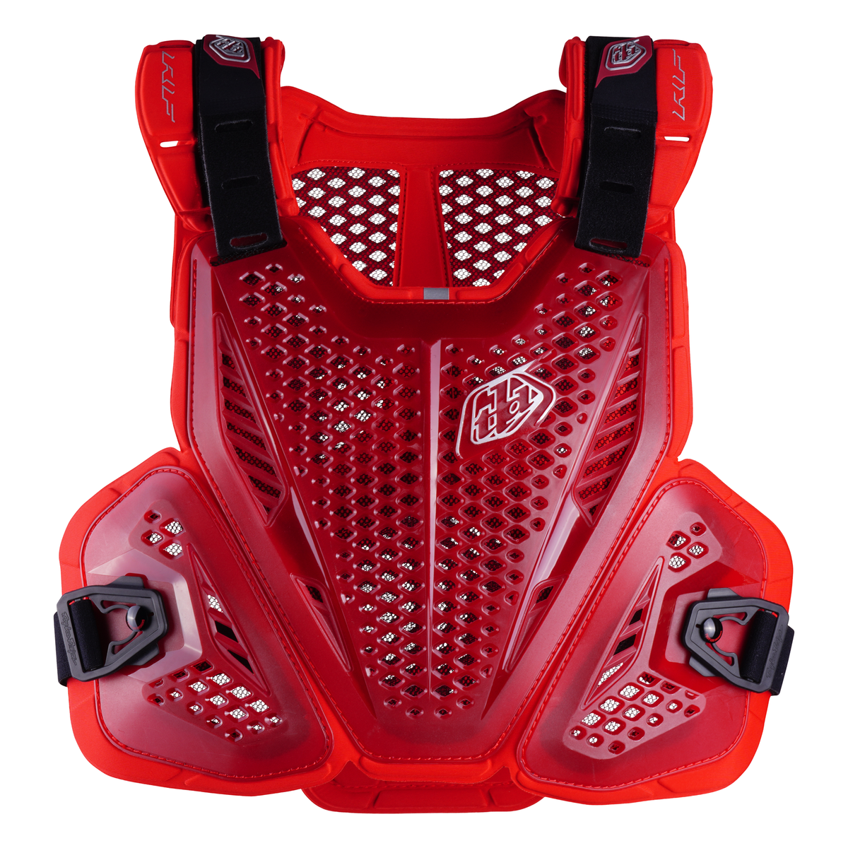 Troy Lee Designs ROCKFIGHT PRO v27 MX | MTB Chest Protector (Translucent Red)