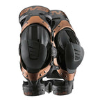 EVS Adult MX | Enduro - Axis Pro Knee Braces - Pair (Black/Copper)