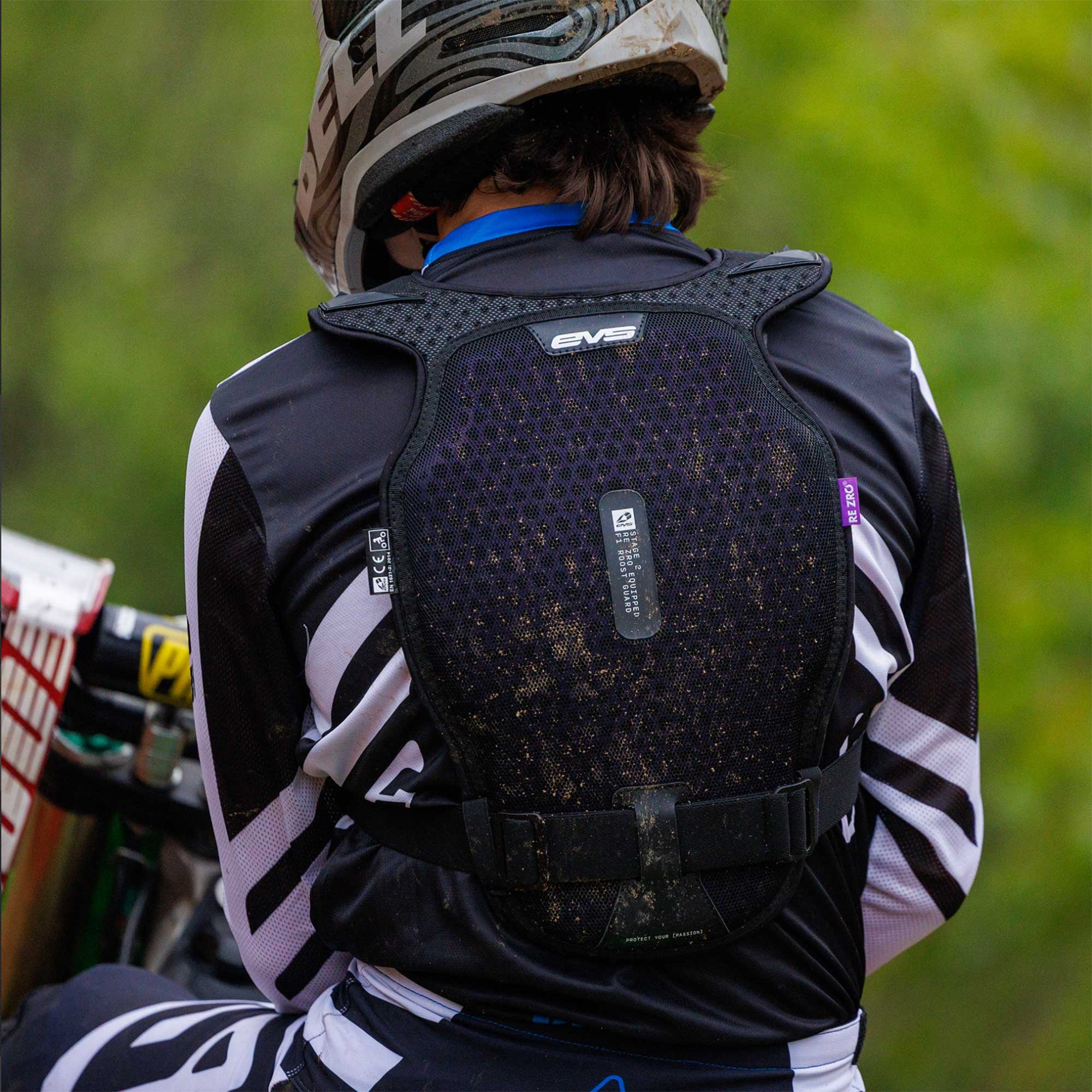 EVS Adult F1 Pro MX | MTB Chest Protector (Fitted With RE ZERO)