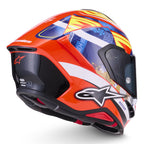 Alpinestars S-R7 TAIYO FURUSATO Motorcycle Helmet (Red/White/Blue/Yellow)