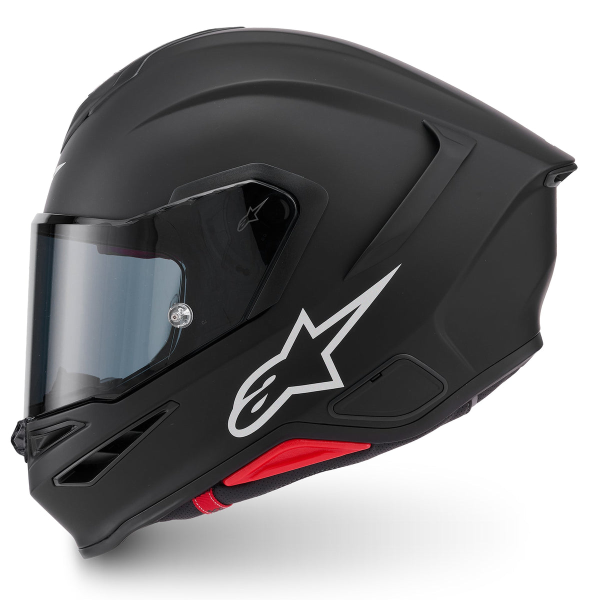 Alpinestars S-R7 SOLID Motorcycle Helmet (Black Matte)