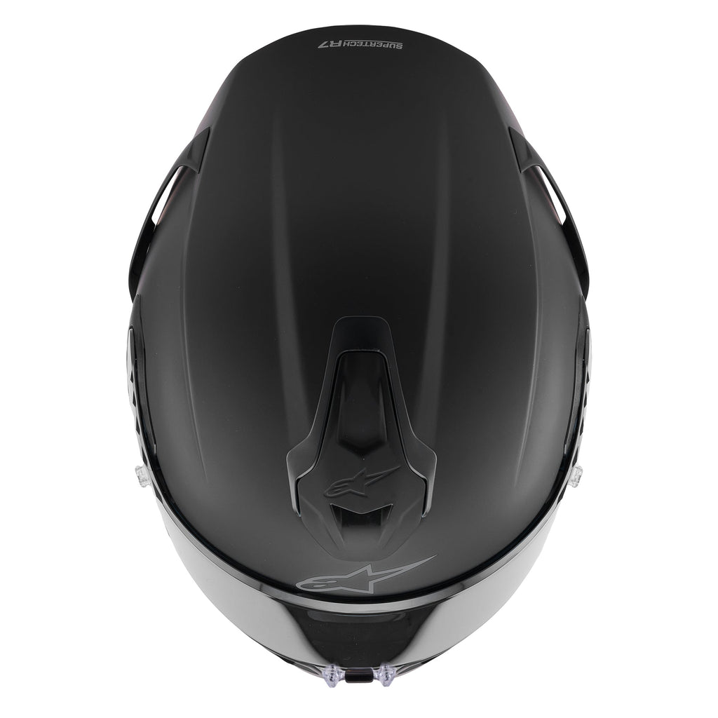 Alpinestars S-R7 SOLID Motorcycle Helmet (Black Matte)