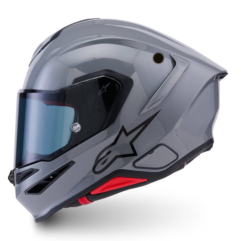 Alpinestars S-R7 SOLID Motorcycle Helmet (Grey)