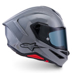 Alpinestars S-R7 SOLID Motorcycle Helmet (Grey)
