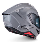 Alpinestars S-R7 SOLID Motorcycle Helmet (Grey)
