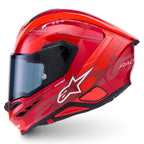 Alpinestars S-R7 A-CORE Motorcycle Helmet (Red/White)