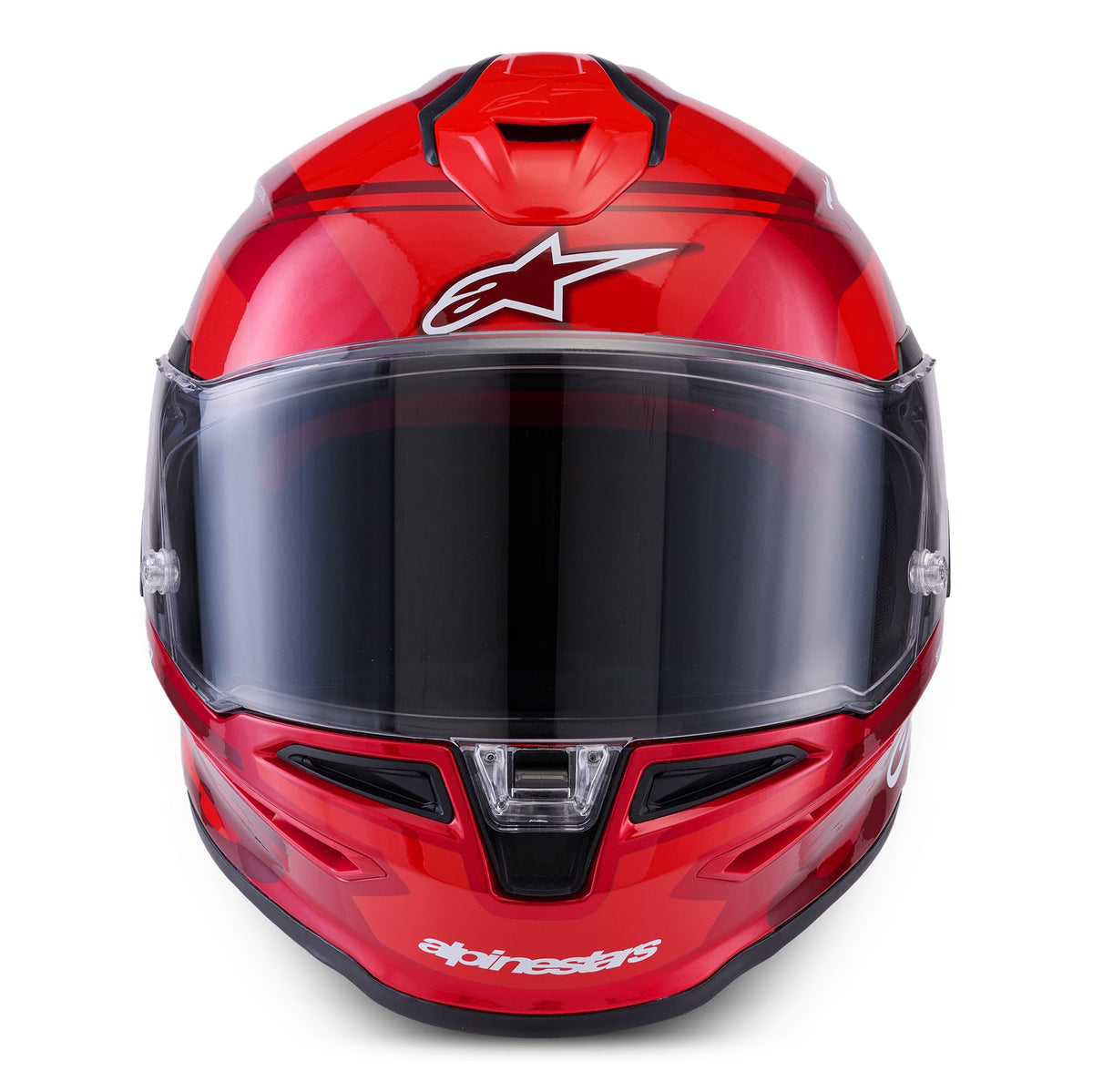 Alpinestars S-R7 A-CORE Motorcycle Helmet (Red/White)