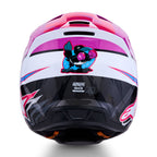 Alpinestars S-M3 FALCON MX Helmet (Purple/White/Black/Pink Fluo)
