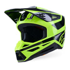 Alpinestars S-M3 HEAT MX Helmet (Yellow Fluo/Black Gloss)