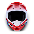 Alpinestars Youth S-M3 FALCON MX Helmet (Red Fluo/White/Yellow Fluo)