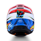 Alpinestars Youth S-M3 FALCON MX Helmet (Red Fluo/White/Yellow Fluo)