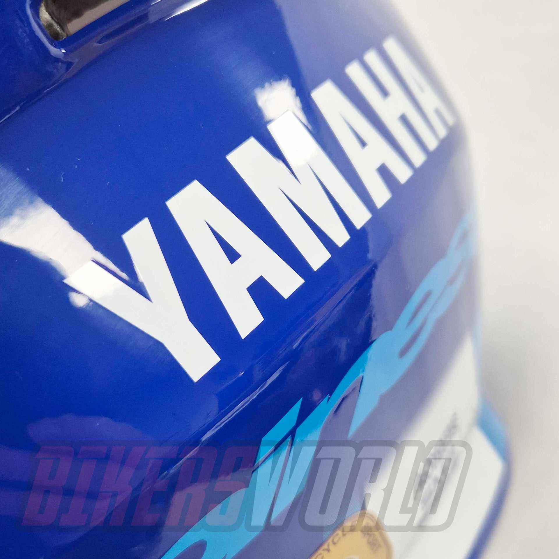 Alpinestars Youth MX Helmet - S-M3 Yamaha (Blue/White Gloss)