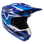 Alpinestars S-M3 Yamaha MX Helmet (Blue/White Gloss)