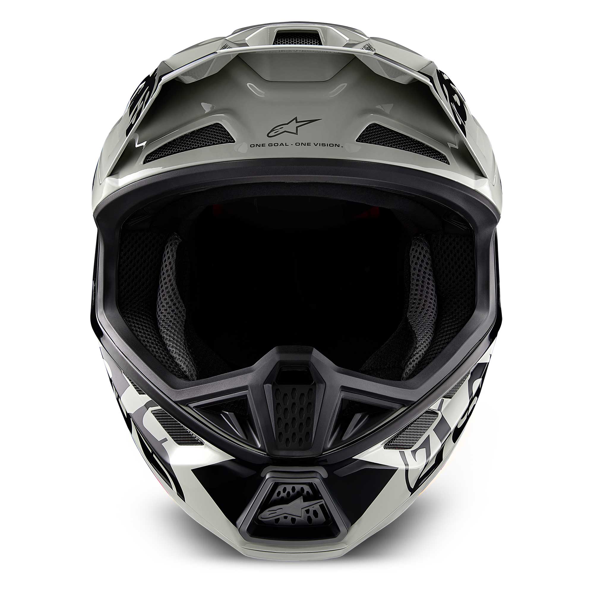 Alpinestars (Limited Edition) MX | Enduro Helmet - S-M7 WOLF DUST (Dune Black Gloss)