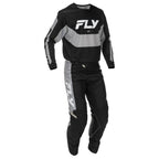 FLY MX Jersey & Pant Kit Deal - Kinetic (Black/Grey) L/32"
