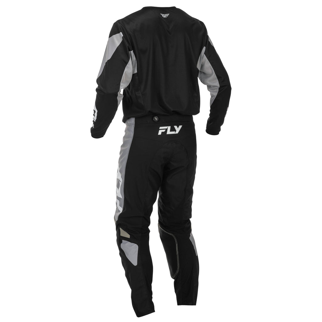 FLY MX Jersey & Pant Kit Deal - Kinetic (Black/Grey) L/32"