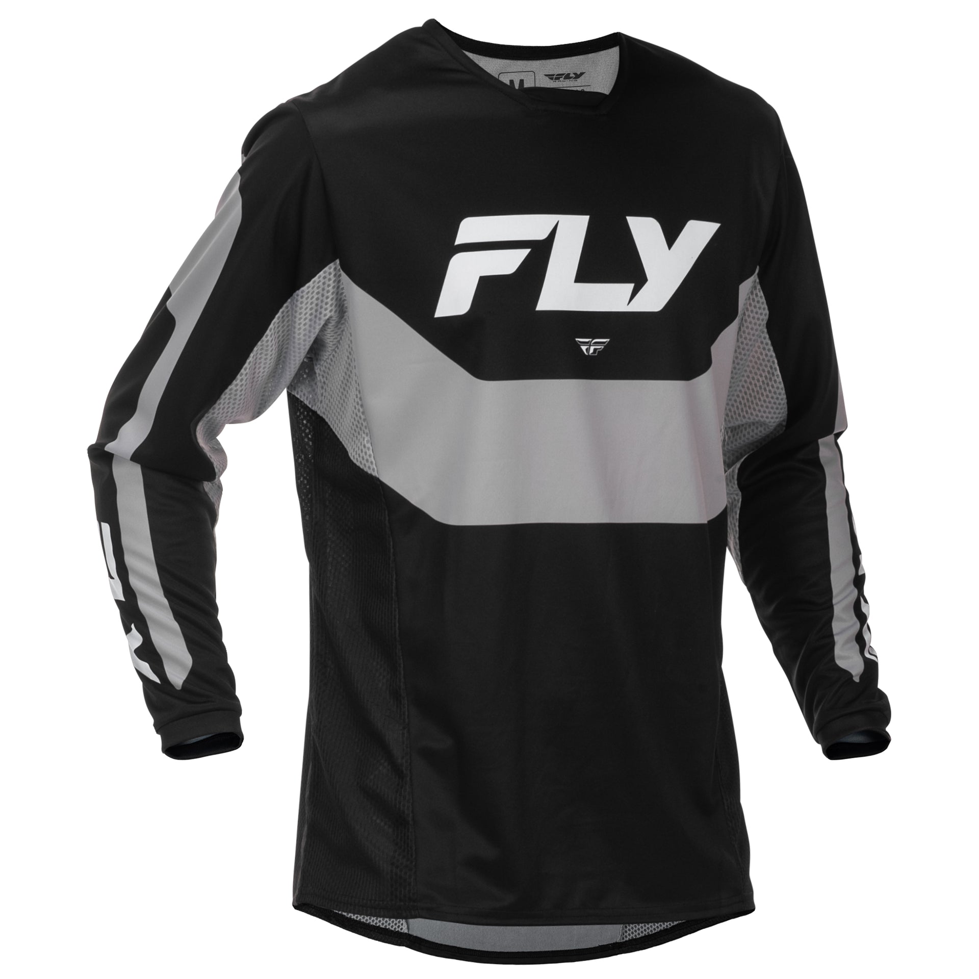 FLY MX Jersey & Pant Kit Deal - Kinetic (Black/Grey) L/32"