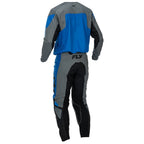 FLY MX Jersey & Pant Kit Deal - Kinetic (Blue/Grey/Black) L/32"