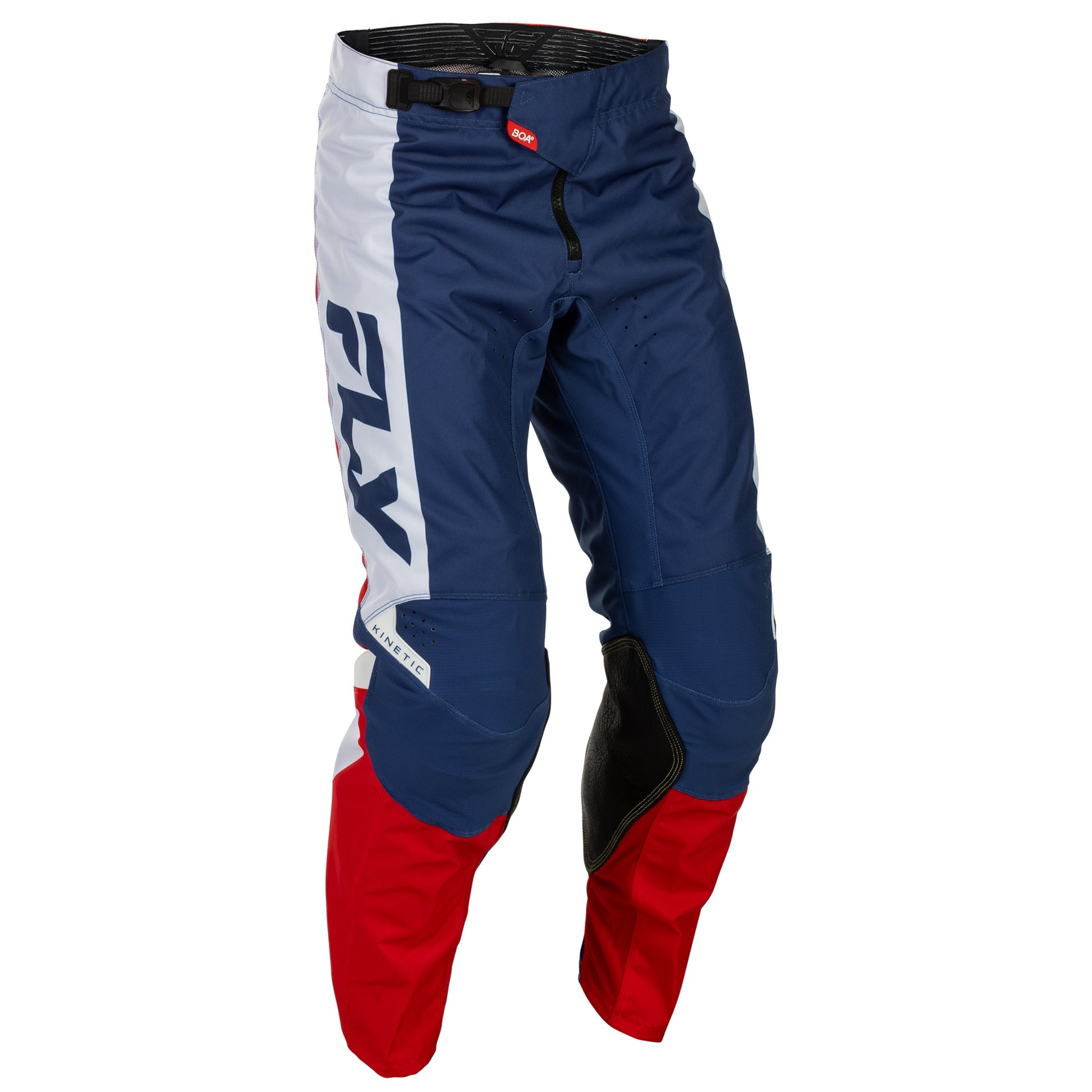 FLY MX Jersey & Pant Kit Deal - Kinetic (Red/White/Blue) L/32"