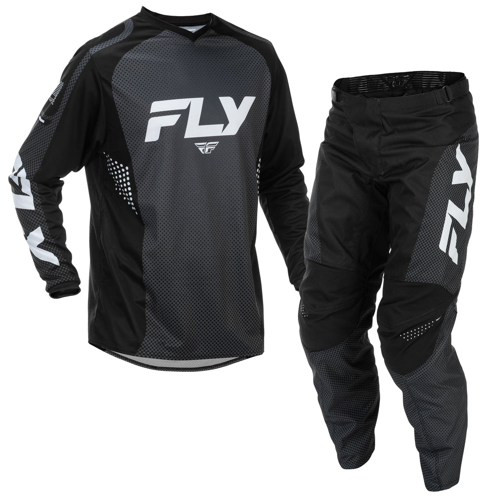 FLY MX Jersey & Pant Kit Deal - F-16 (Black/White) L/32"