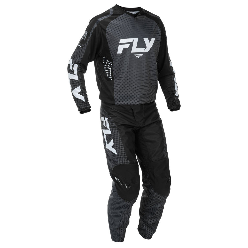 FLY MX Jersey & Pant Kit Deal - F-16 (Black/White) L/32"