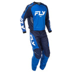 FLY MX Jersey & Pant Kit Deal - F-16 (Blue/Dark Blue/White) L/32"