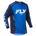 FLY MX Jersey & Pant Kit Deal - F-16 (Blue/Dark Blue/White) L/32"