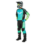 FLY MX Jersey & Pant Kit Deal - F-16 (Aqua/Black/White) L/32"