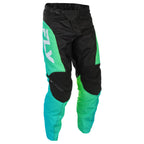 FLY MX Jersey & Pant Kit Deal - F-16 (Aqua/Black/White) L/32"