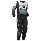 FLY Youth MX Jersey & Pant Kit Deal - F-16 (Black/White) YL/Y26"