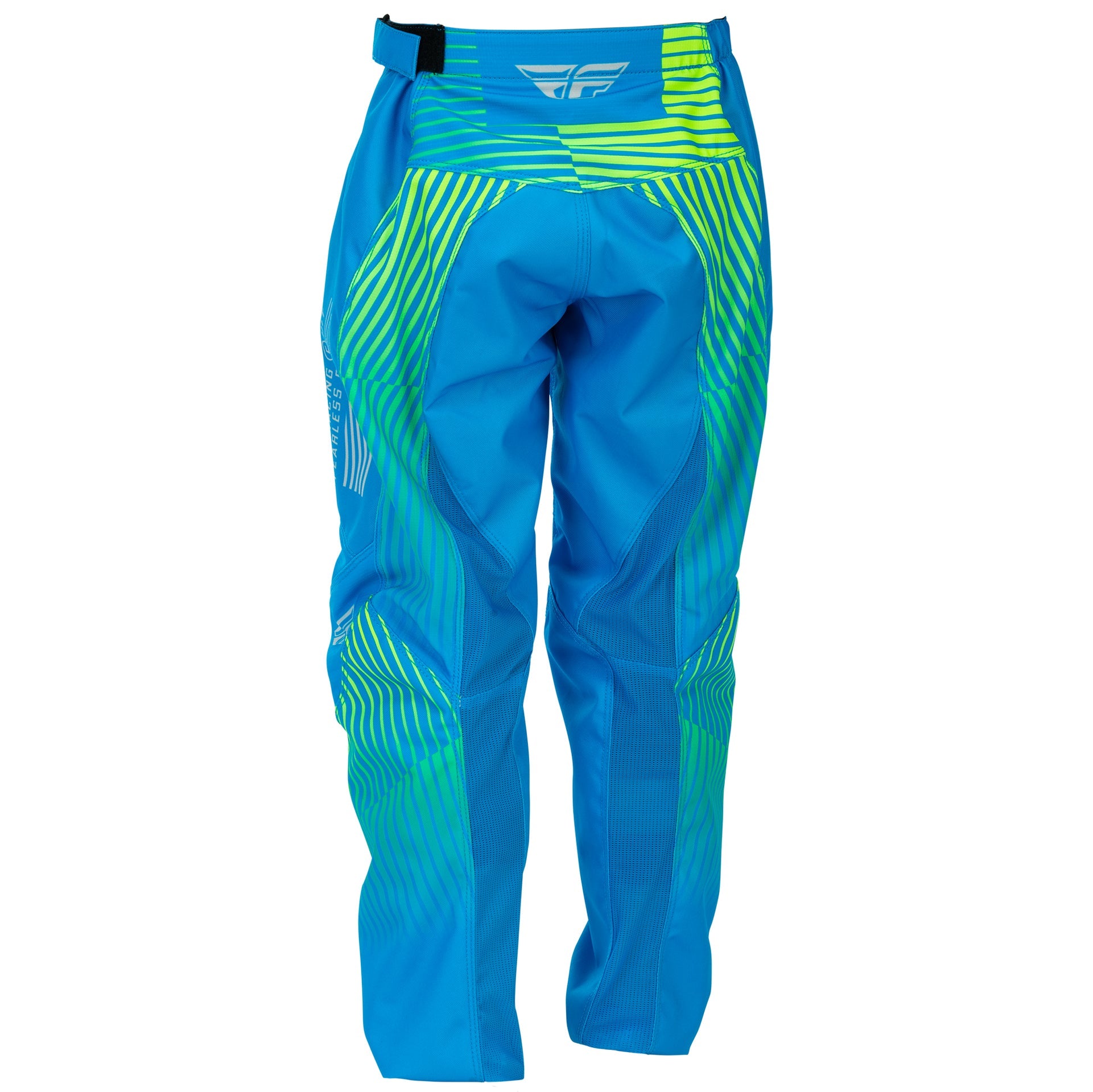 FLY Youth MX Jersey & Pant Kit Deal - F-16 (Blue/Hi-Vis) YL/Y26"
