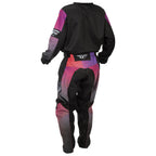 FLY Youth MX Jersey & Pant Kit Deal - F-16 (Black/Red/Purple) YL/Y26"