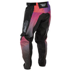 FLY Youth MX Jersey & Pant Kit Deal - F-16 (Black/Red/Purple) YL/Y26"