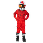 FLY Youth MX Jersey & Pant Kit Deal - F-16 (Red) YL/Y26"