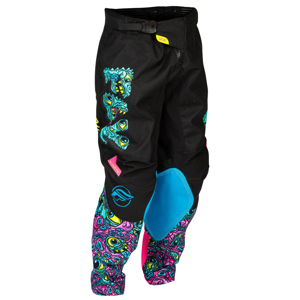 FLY Youth MX Jersey & Pant Kit Deal - Kinetic MUTANT (Black/Multi) YL/Y26"