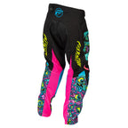 FLY Youth MX Jersey & Pant Kit Deal - Kinetic MUTANT (Black/Multi) YL/Y26"