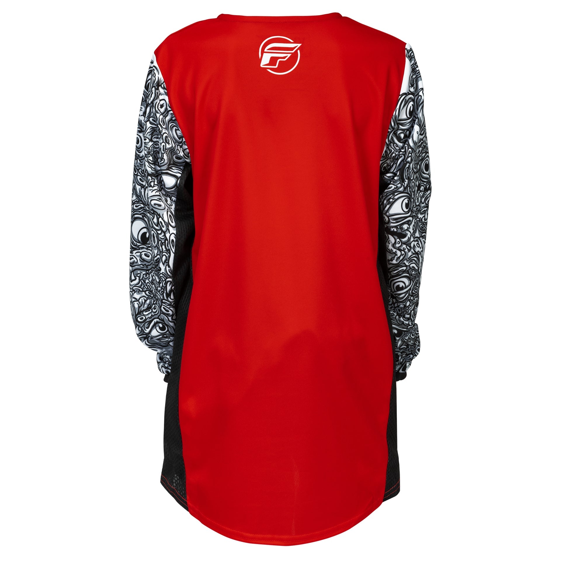 FLY Youth MX Jersey & Pant Kit Deal - Kinetic MUTANT (Red/White/Black) YL/Y26"