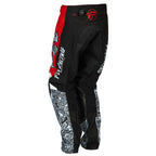 FLY Youth MX Jersey & Pant Kit Deal - Kinetic MUTANT (Red/White/Black) YL/Y26"