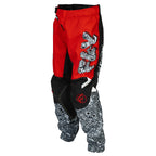 FLY Youth MX Jersey & Pant Kit Deal - Kinetic MUTANT (Red/White/Black) YL/Y26"
