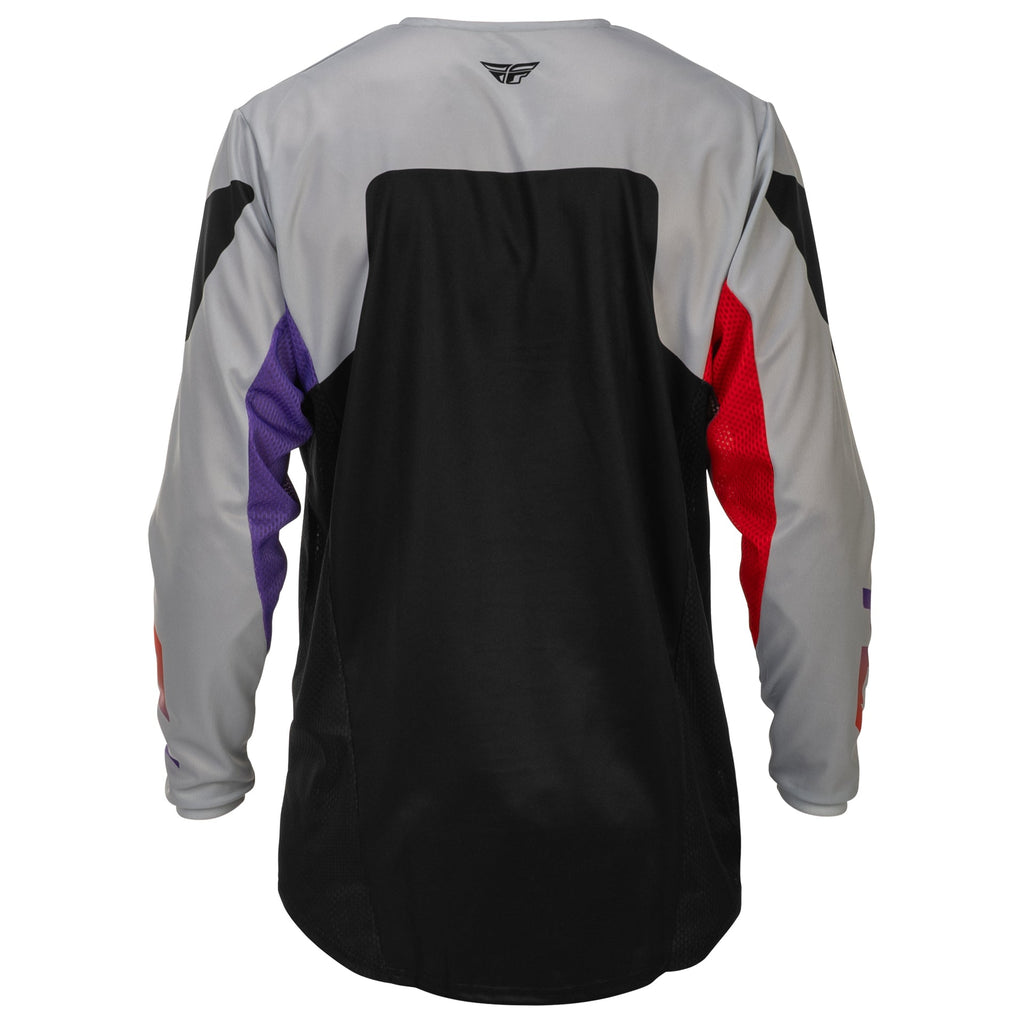 FLY MX Jersey & Pant Kit Deal - Kinetic (Grey/Black/Red) L/32"