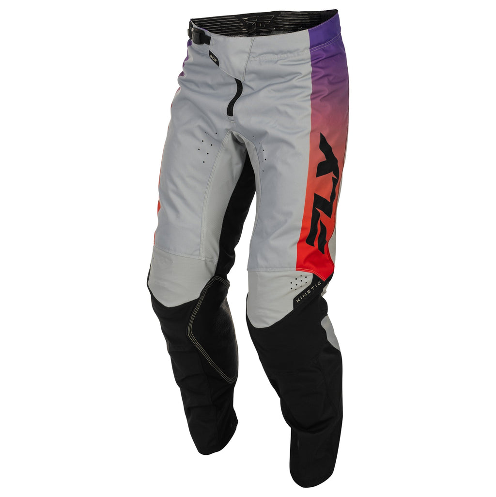 FLY MX Jersey & Pant Kit Deal - Kinetic (Grey/Black/Red) L/32"