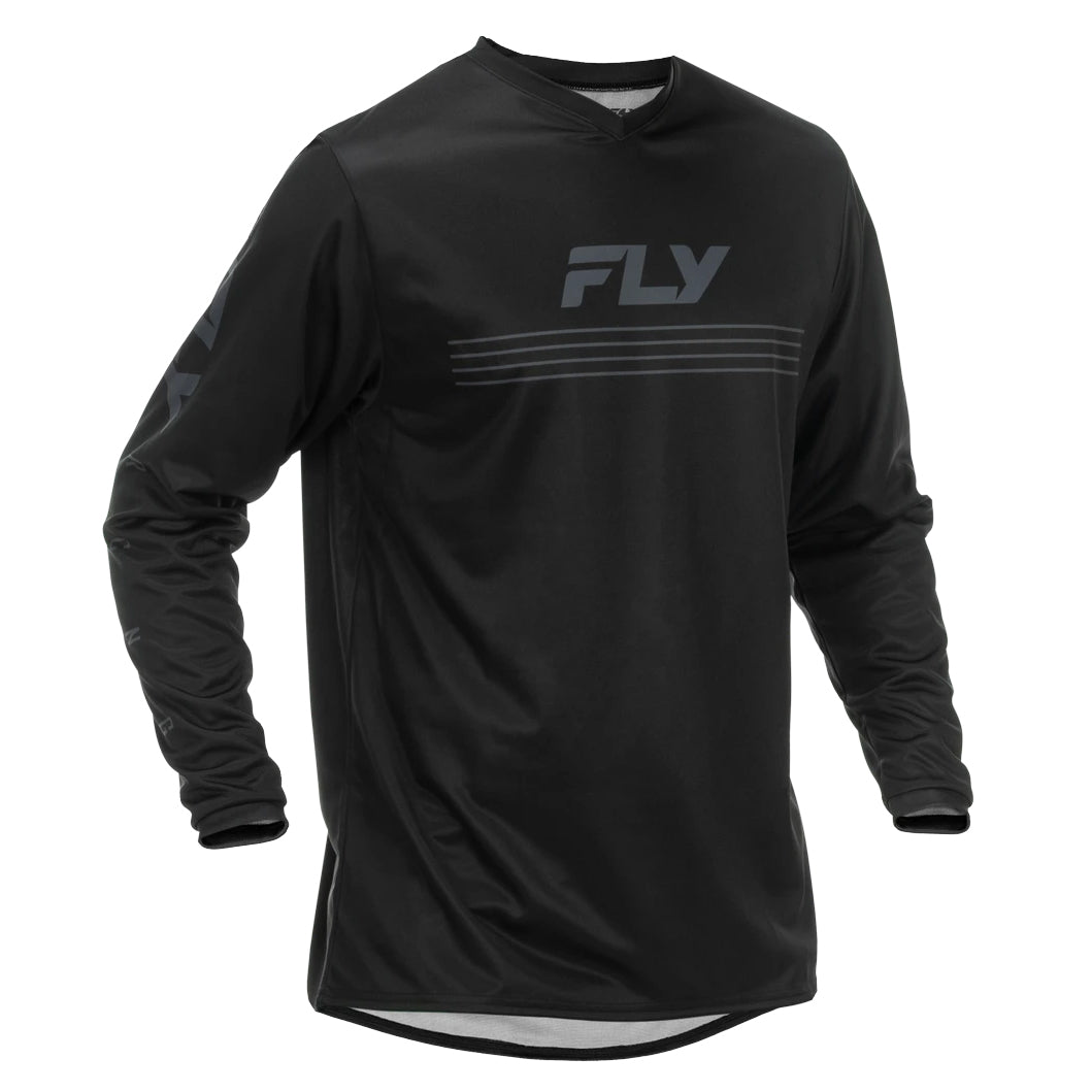 FLY Kinetic Universal MX Jersey (Black) Large